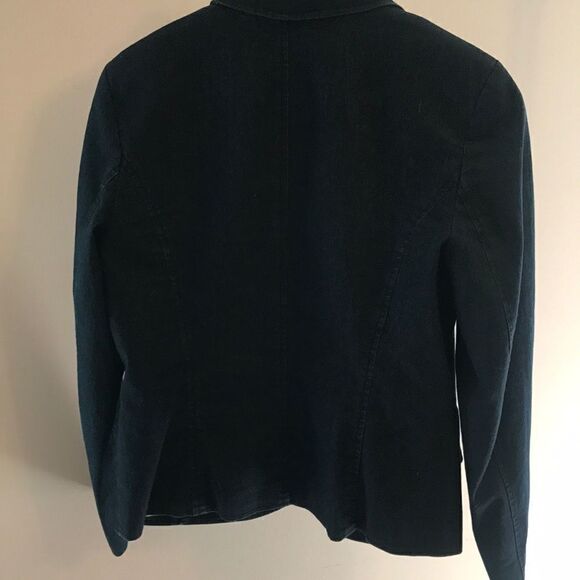 Focus 2000 Petite Denim Blazer - Size 6P - Picture 6 of 7